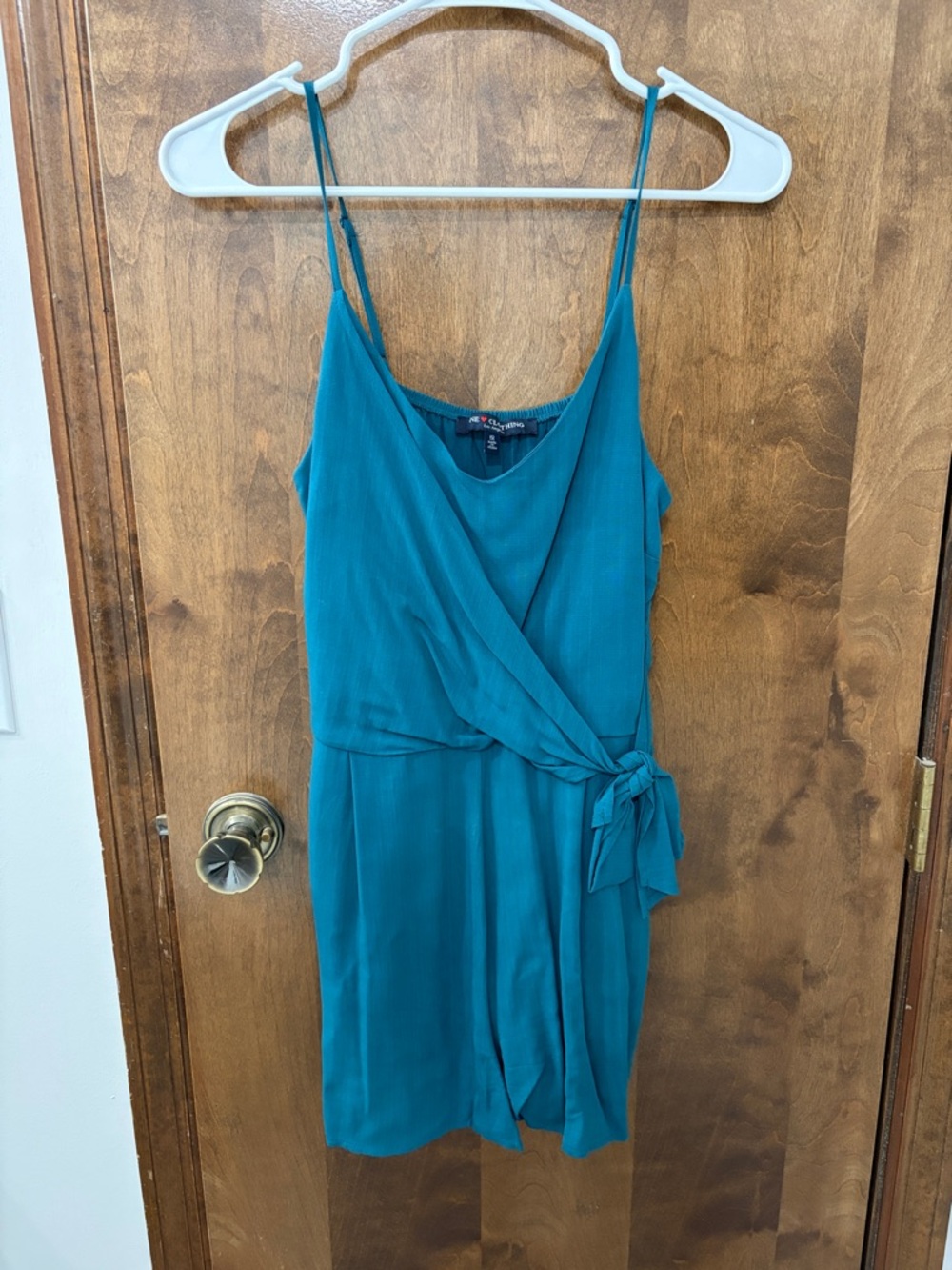 Teal Romper